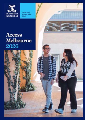 Picture of 2026 UG Entry Pathways Guide (Access Melb) Brochure