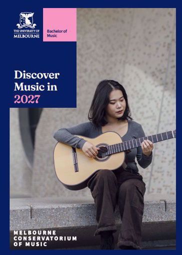 Picture of 2027 Music Course Guide A4 Brochure